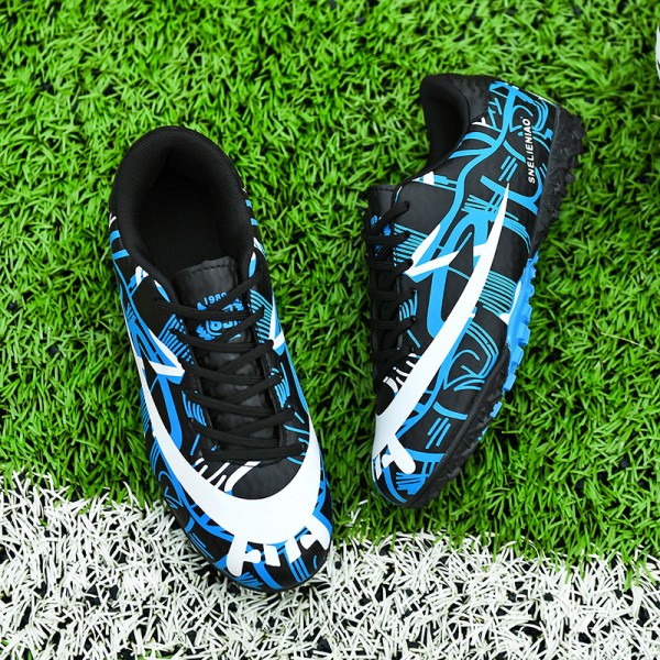 Design Custom Football Boots Kids girl boys Men Women Boys Soccer Shoes Cleats Training Sport Sneakers football shoes 