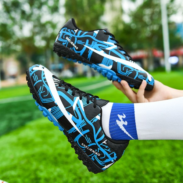 Design Custom Football Boots Kids girl boys Men Women Boys Soccer Shoes Cleats Training Sport Sneakers football shoes 