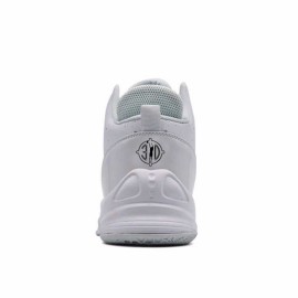 Wholesale Customizable logo three-color men's sports shoes flat toe thick bottom fashion luxury high-top basketball shoes