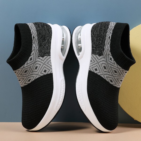 Women Casual Knitted Sports Simplicity Comfortable Running Shoes 