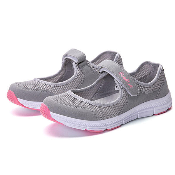 Casual Mesh Light Soft Sole Breathable Outdoor Sport Flats 