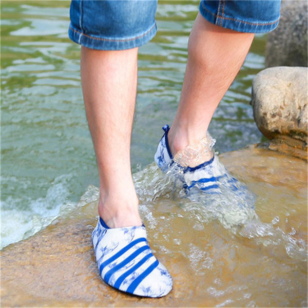 Unisex Soft Sole Swimming Shoes Breathable Comfortable Yoga Flat Shoes 