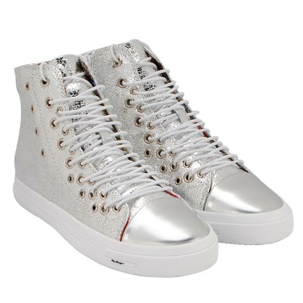 Glitter Lace Up Zipper Casual Sneaker Women Shoes 